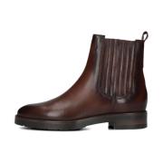 Chelsea Boots in Cognac Lakleer Notre-v , Brown , Dames