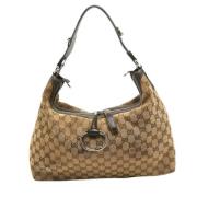 Pre-owned Leather gucci-bags Gucci Vintage , Brown , Dames