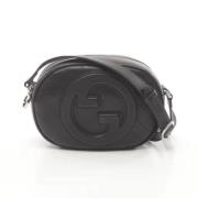 Pre-owned Leather gucci-bags Gucci Vintage , Black , Dames