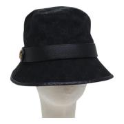 Pre-owned Canvas hats Gucci Vintage , Black , Dames