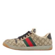 Pre-owned Coated canvas sneakers Gucci Vintage , Multicolor , Heren