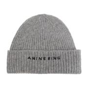 Wollen muts Anine Bing , Gray , Dames