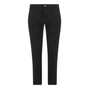 Zwarte Broek voor Mannen Aw24 Hand Picked , Black , Heren