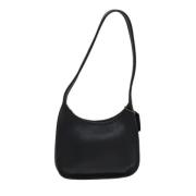 Pre-owned Leather shoulder-bags Coach Pre-owned , Black , Dames