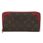 Pre-owned Canvas wallets Louis Vuitton Vintage , Brown , Dames