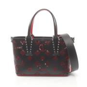 Pre-owned Leather handbags Christian Louboutin Pre-owned , Black , Dam...