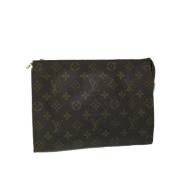 Pre-owned Canvas louis-vuitton-bags Louis Vuitton Vintage , Brown , Da...