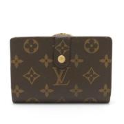 Pre-owned Canvas wallets Louis Vuitton Vintage , Brown , Dames