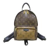 Pre-owned Canvas backpacks Louis Vuitton Vintage , Brown , Dames