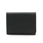 Pre-owned Leather wallets Louis Vuitton Vintage , Black , Dames