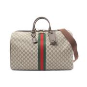 Pre-owned Leather gucci-bags Gucci Vintage , Beige , Dames