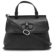 Pre-owned Leather gucci-bags Gucci Vintage , Black , Dames