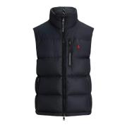 Zwarte Mouwloze Puffer Vest Polo Ralph Lauren , Black , Heren