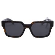 Acetate sunglasses Prada , Brown , Dames