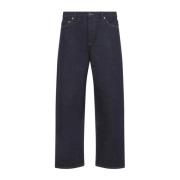 Donkere Denim Jeans Valentino , Blue , Heren