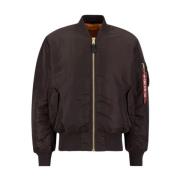 Klassieke Militaire Luchtvaartjas Ma-1 Bruin Alpha Industries , Brown ...