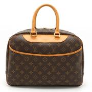 Pre-owned Canvas handbags Louis Vuitton Vintage , Brown , Dames