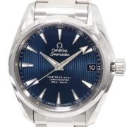 Pre-owned Metal watches Omega Vintage , Blue , Heren