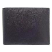 Pre-owned Leather wallets Bvlgari Vintage , Black , Dames