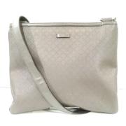 Pre-owned Canvas gucci-bags Gucci Vintage , Gray , Dames