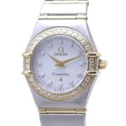 Pre-owned Metal watches Omega Vintage , White , Dames