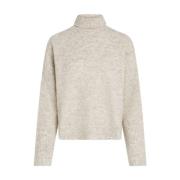 Jumper Pullover in Trendy Stijl Penn&Ink N.Y , Beige , Dames