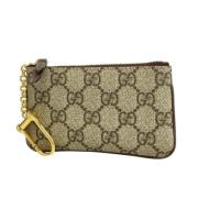 Pre-owned Canvas wallets Gucci Vintage , Brown , Dames