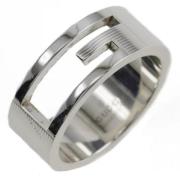 Pre-owned Silver rings Gucci Vintage , Gray , Dames