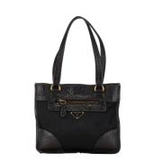 Pre-owned Canvas handbags Prada Vintage , Black , Dames