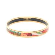 Pre-owned Metal bracelets Hermès Vintage , Red , Dames