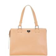 Pre-owned Leather handbags Salvatore Ferragamo Pre-owned , Pink , Dame...