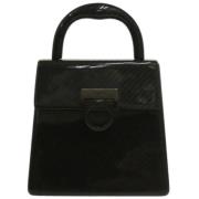 Pre-owned Fabric handbags Salvatore Ferragamo Pre-owned , Black , Dame...