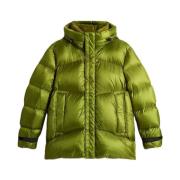 Zuur Groene Nylon Pufferjas Woolrich , Green , Heren