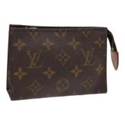 Pre-owned Canvas pouches Louis Vuitton Vintage , Brown , Dames