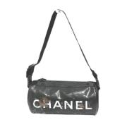 Pre-owned Plastic crossbody-bags Chanel Vintage , Black , Dames