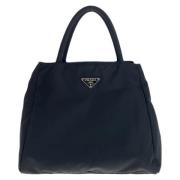 Pre-owned Canvas totes Prada Vintage , Black , Dames