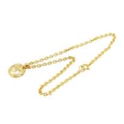 Pre-owned Metal necklaces Chanel Vintage , Yellow , Dames