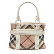 Pre-owned Leather handbags Burberry Vintage , Multicolor , Dames