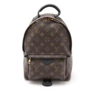 Pre-owned Canvas backpacks Louis Vuitton Vintage , Brown , Dames