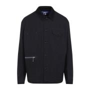 Navy Jack voor Stijlvolle Look Junya Watanabe , Blue , Heren