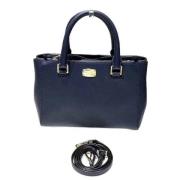 Pre-owned Canvas shoulder-bags Michael Kors Pre-owned , Blue , Dames