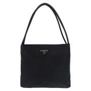 Pre-owned Canvas totes Prada Vintage , Black , Dames