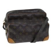 Pre-owned Canvas louis-vuitton-bags Louis Vuitton Vintage , Brown , Da...