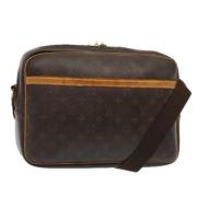 Pre-owned Canvas louis-vuitton-bags Louis Vuitton Vintage , Brown , Da...