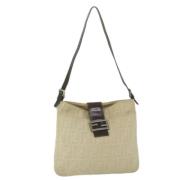 Pre-owned Canvas fendi-bags Fendi Vintage , Beige , Dames