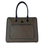 Pre-owned Canvas handbags Fendi Vintage , Brown , Dames