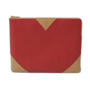 Pre-owned Leather shoulder-bags Celine Vintage , Red , Dames