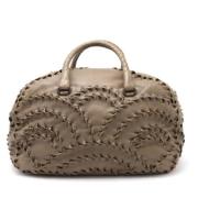 Pre-owned Leather handbags Bottega Veneta Vintage , Brown , Dames