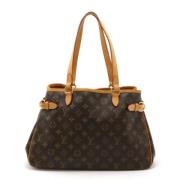 Pre-owned Canvas handbags Louis Vuitton Vintage , Brown , Dames