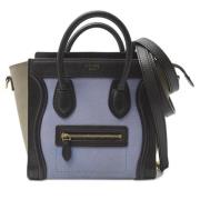 Pre-owned Leather celine-bags Celine Vintage , Blue , Dames